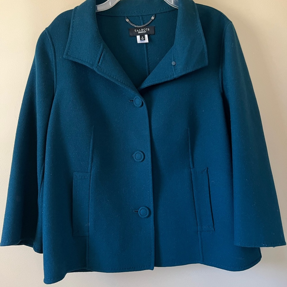 Talbots Women's Teal Jacket
